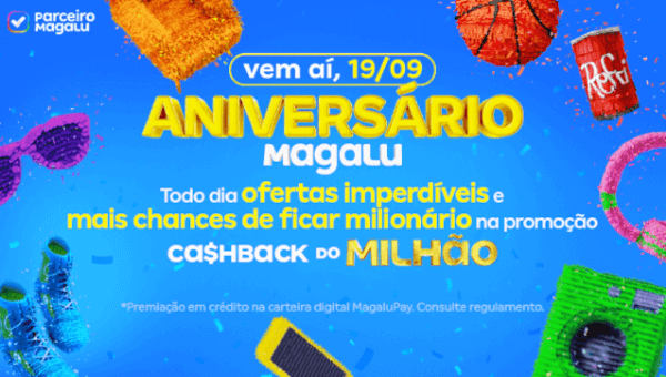 Aniversário Magalu